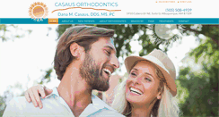 Desktop Screenshot of casausorthodontics.com