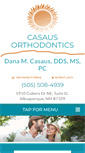Mobile Screenshot of casausorthodontics.com
